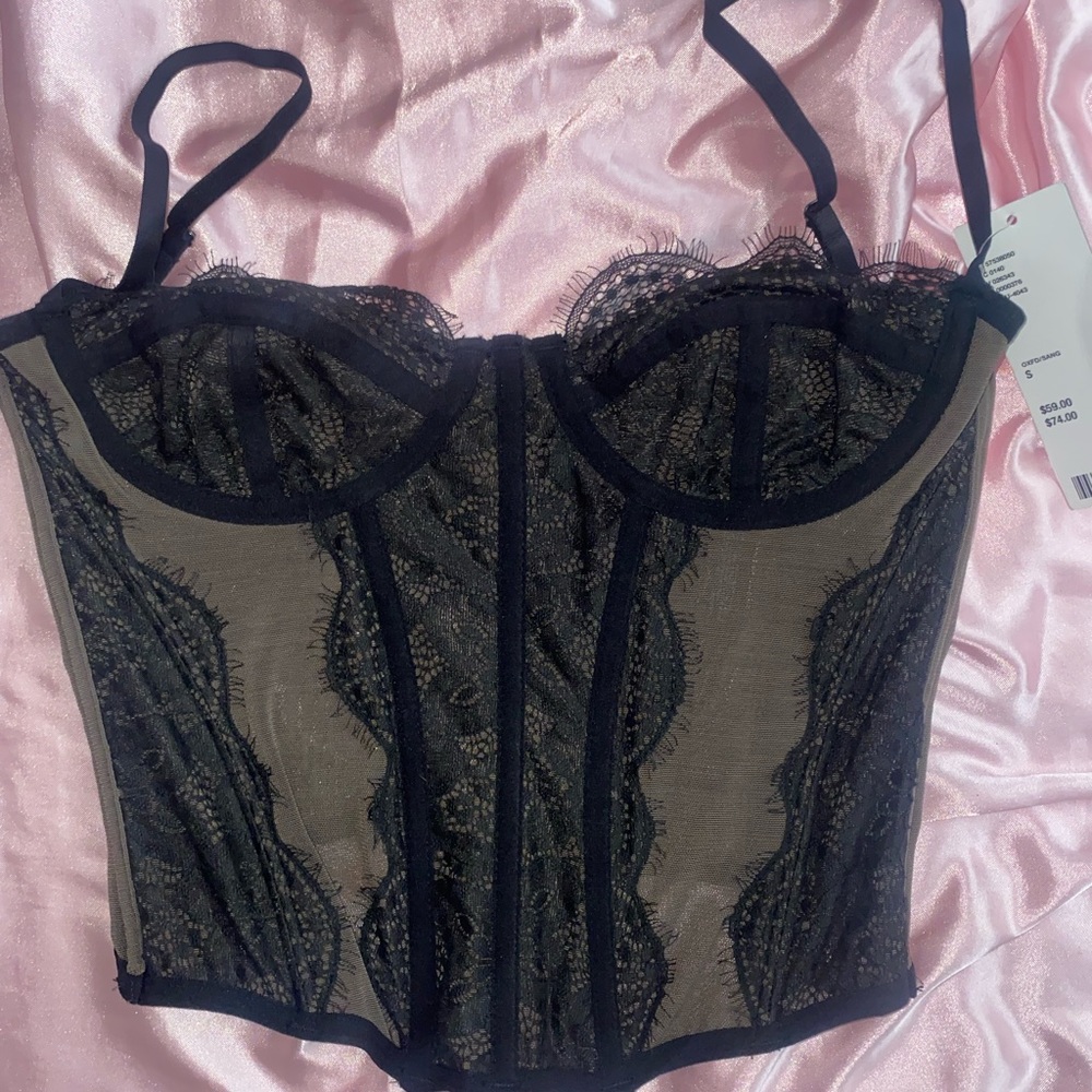 NWT urban outfitters corset top S